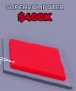 Supercomputer purchase pad labeled $400K.