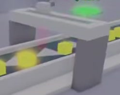 Value Scanner gantry spanning the conveyor.