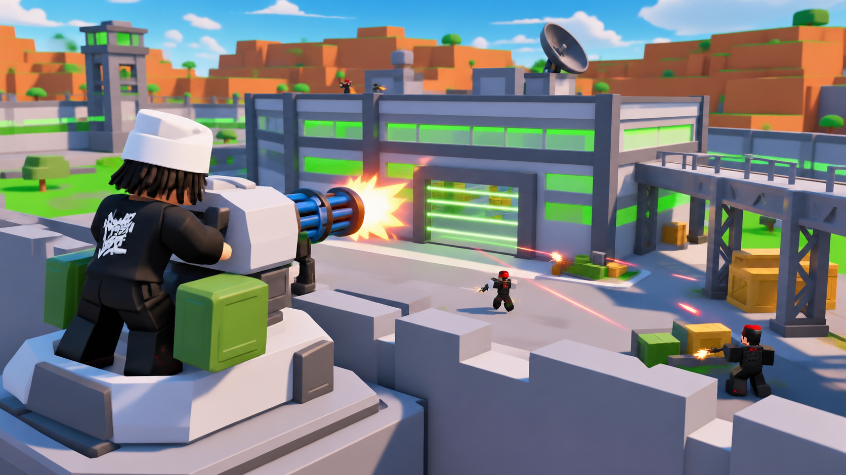 Base Defenses, Power Warnings and Turret Controls &mdash; illustrated cover